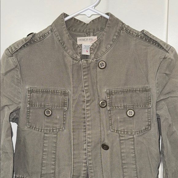Vintage American Rag Military Style
Jacket Army Green Women's Sz S 100%
Cotton - Picture 3 of 12